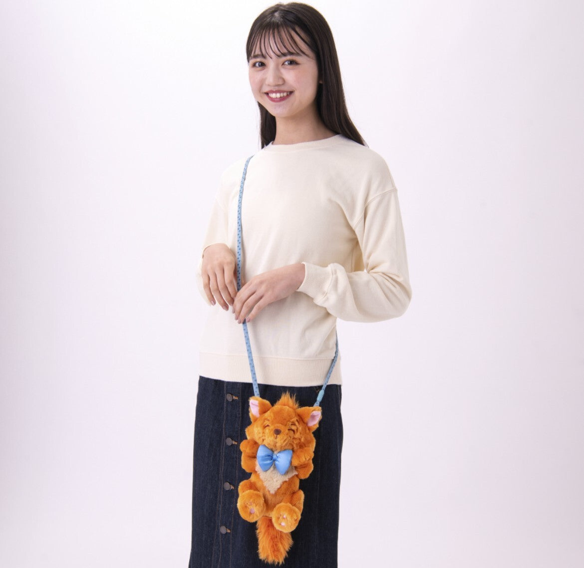 Japan Tokyo Disney Resort Store The Aristocats Plush Shoulder bag 2022 Toulouse