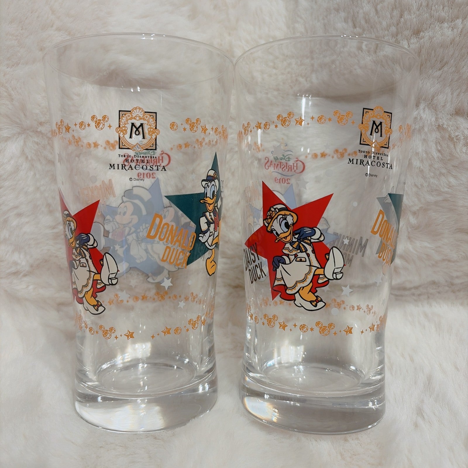 Japan Tokyo Disney Resort Hotel MiraCosta Christmas 2019 Collectible Glass