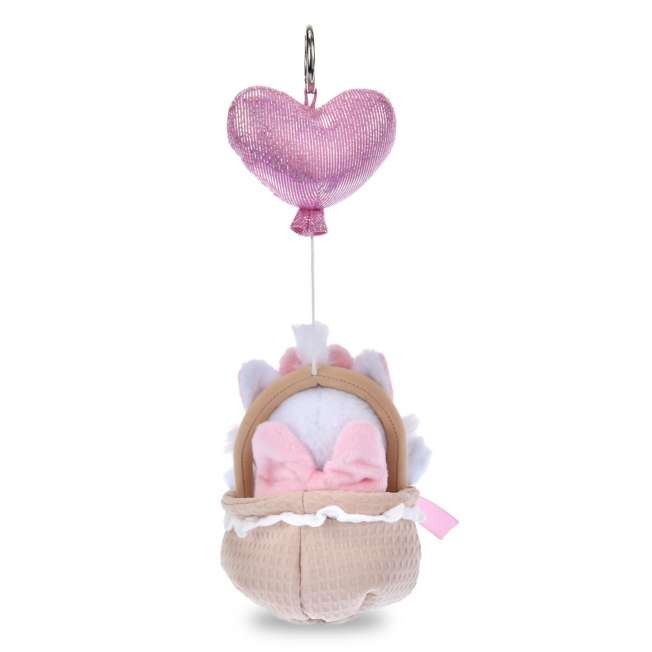 Japan Tokyo Disney Store Aristocats Marie Plush Toy Keychain Balloon