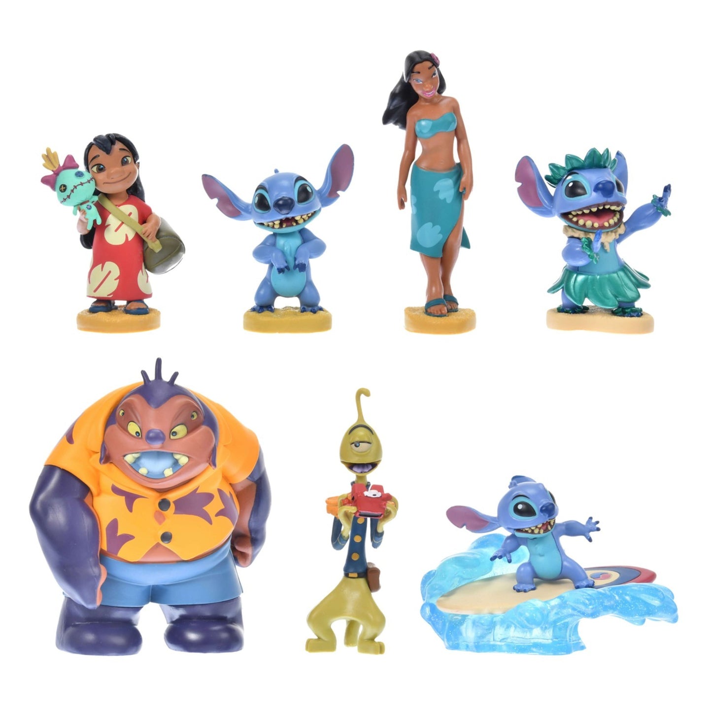 Japan Tokyo Disney Store Lilo & Stitch Figure Set Figurine Set