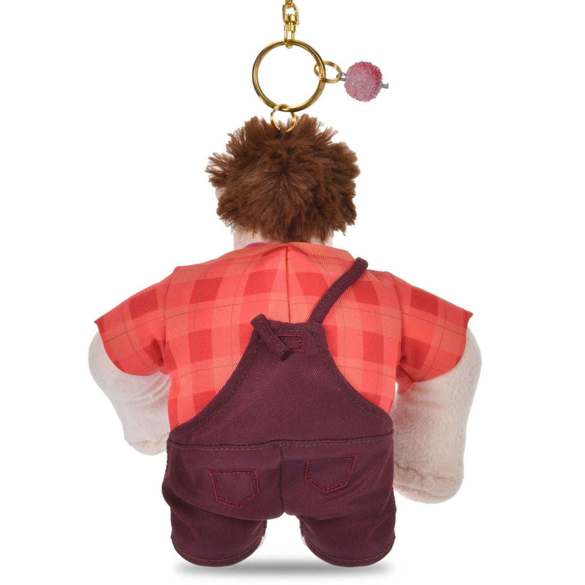 Japan Tokyo Disney Store Ralph Plush Toy Keychain SUGAR RUSH
