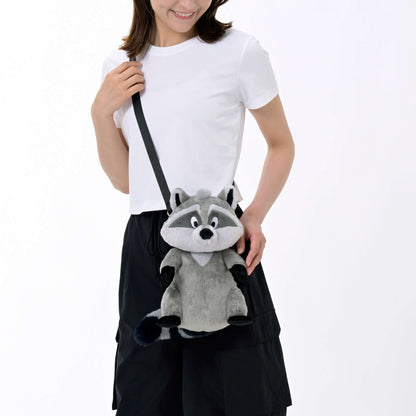 Japan Tokyo Disney Store Meeko Multi-Pochette Plush-Style Pocahontas Goods