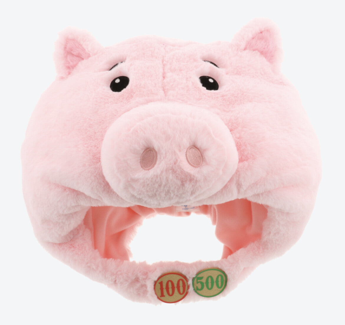 Japan Tokyo Disney Resort Store Ears HeadBand Hat Cap Fluffy Ham Plush Winter