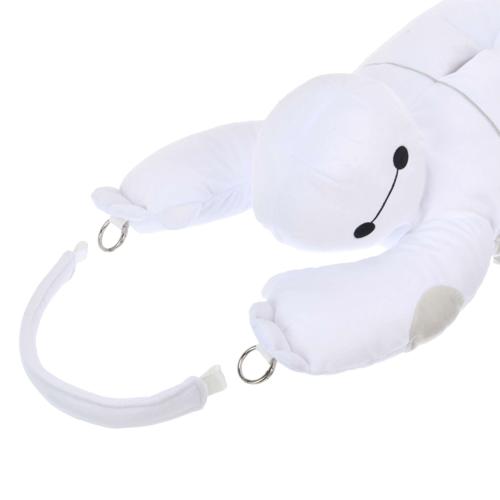 Japan Tokyo Disney Store Baymax Tissue Box Cover with Carabiner Hanging Type