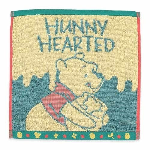 Japan Tokyo Disney Resort Winnie the Pooh Mini Towel Set Heartwarming