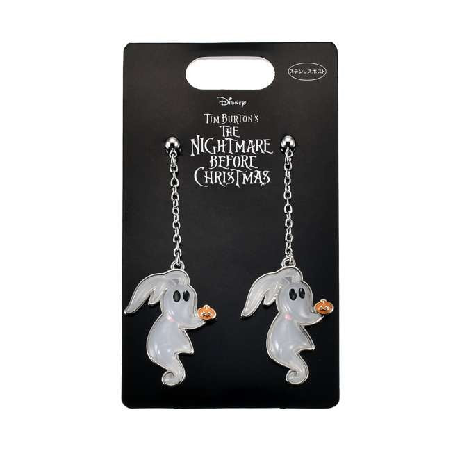 Japan Tokyo Disney Store Zero Swing Earrings Nightmare Before Christmas