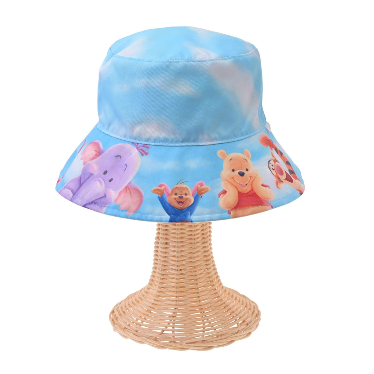 Japan Tokyo Disney Store Winnie the Pooh & Friends Reversible Hat Roo & Lumpy