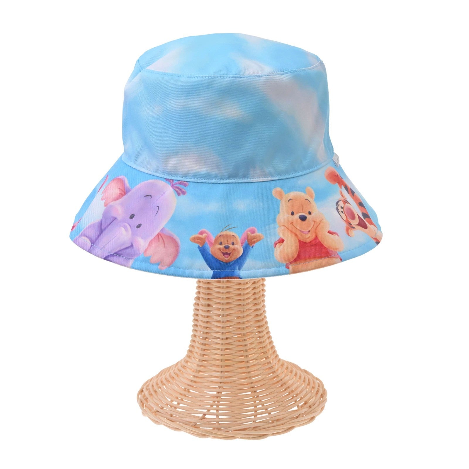 Japan Tokyo Disney Store Winnie the Pooh & Friends Reversible Hat Roo & Lumpy