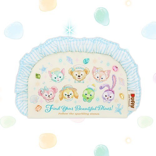 Japan Tokyo Disney Resort Find Your Beautiful Blue Duffy Pouch