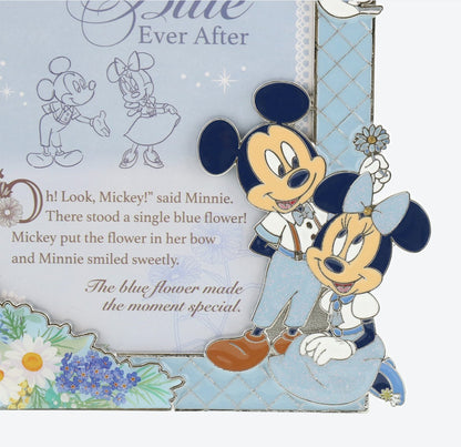 Japan Tokyo Disney Resort Store Mickey Minnie Blue Ever After Photo Stand