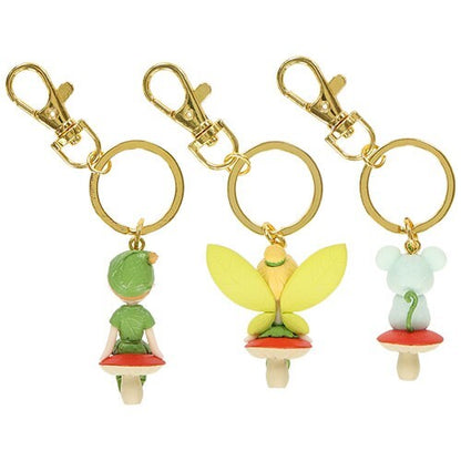 Japan Tokyo Disney Resort Key Chain Set Tinker Bell Peter Pan Fantasy Springs