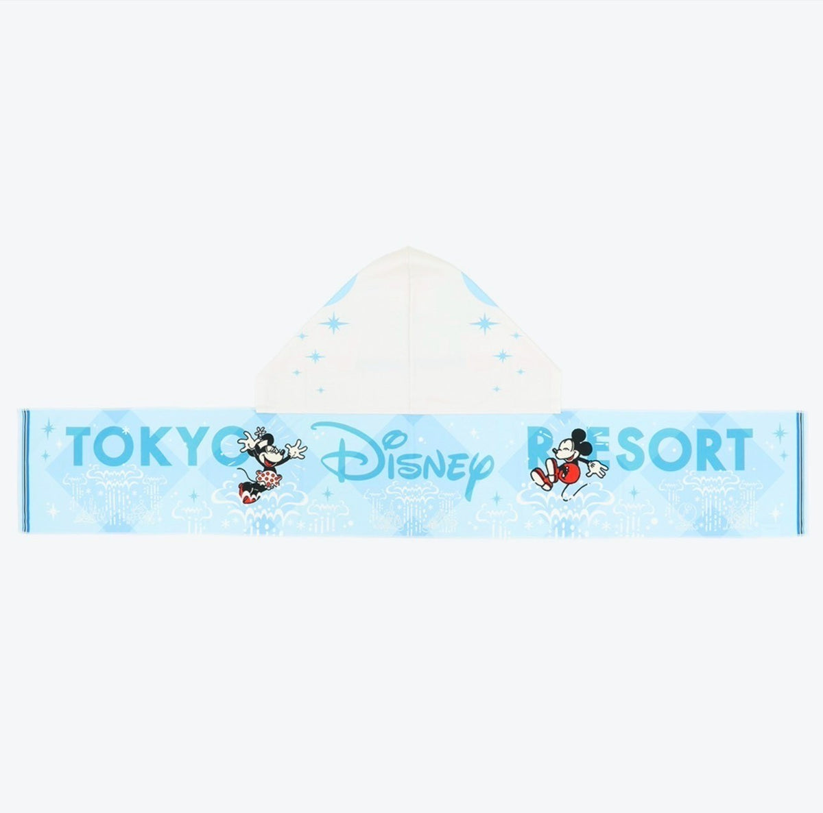 Japan Tokyo Disney Resort Mickey Minnie Hooded Cooling Towel Limited 2026