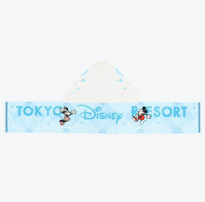 Japan Tokyo Disney Resort Mickey Minnie Hooded Cooling Towel Limited 2026