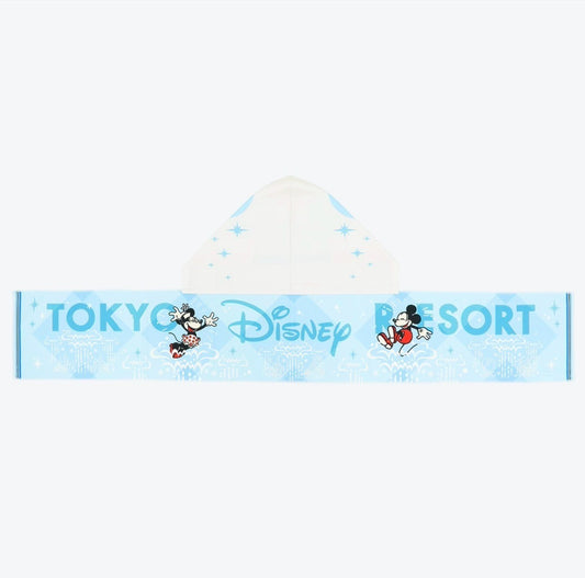 Japan Tokyo Disney Resort Mickey Minnie Hooded Cooling Towel Limited 2026