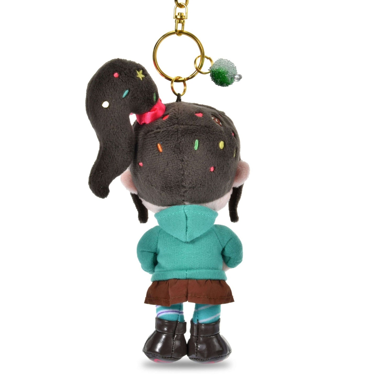 Japan Tokyo Disney Store Vanellope Plush Toy Keychain SUGAR RUSH