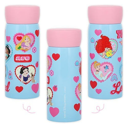 Japan Tokyo Disney Resort Princess Motif Stainless Steel Bottle
