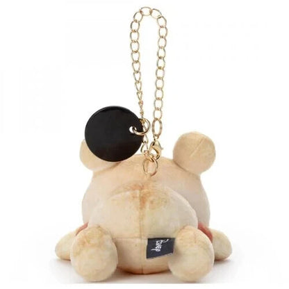 Japan Disney Takara Tommy Nui Pan Brett Plush Keychain Pooh