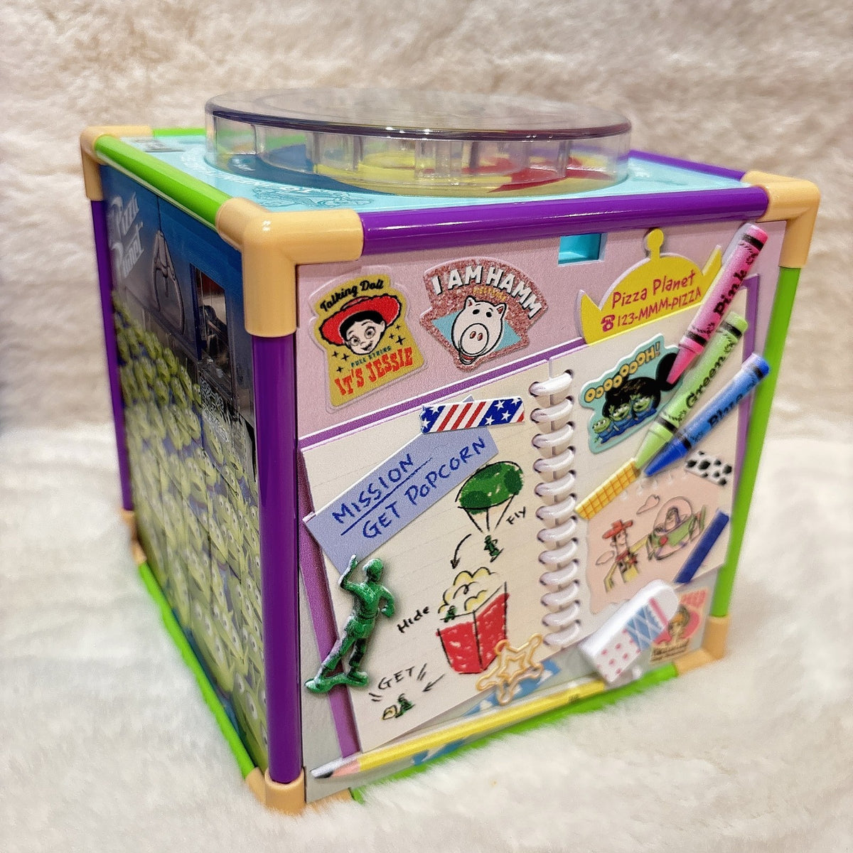 Japan Tokyo Disney Toy Story Popcorn Bucket Buzz Woody Alien Pixar Ball 2025