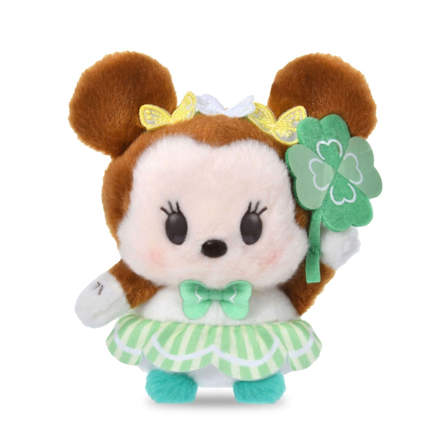 Japan Tokyo Disney Store Minnie Mouse Plush Toy 4th Anniversary Urupocha-chan
