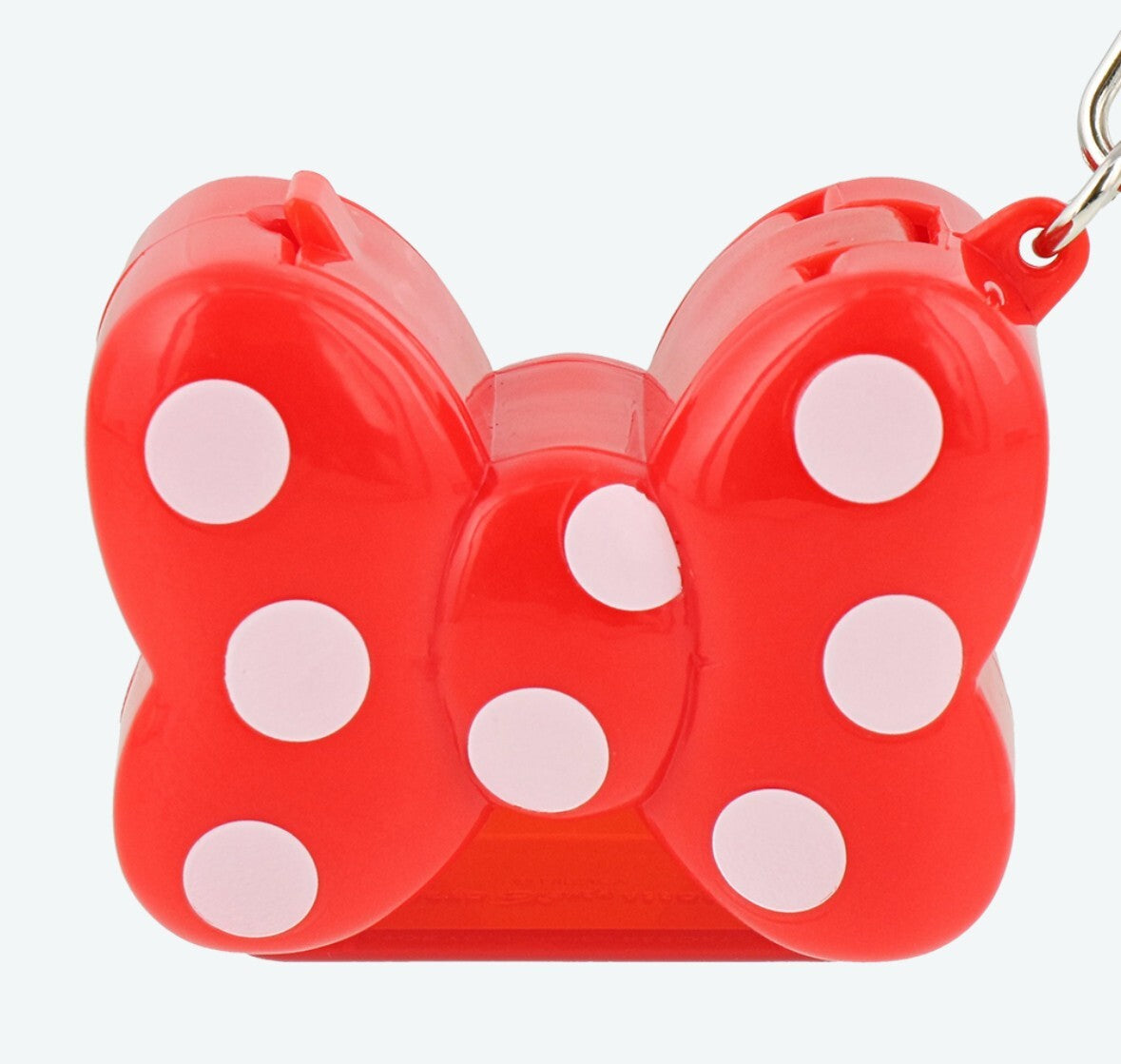 Japan Tokyo Disney Resort Popcorn Bucket Keychain Minnie Ribbon