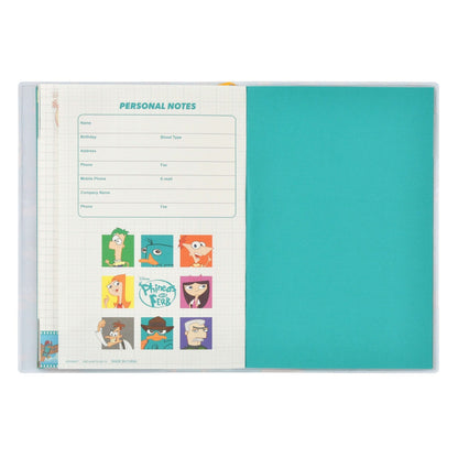 Japan Tokyo Disney Store Phineas and Ferb B6 Planner Schedule Book Diary 2027