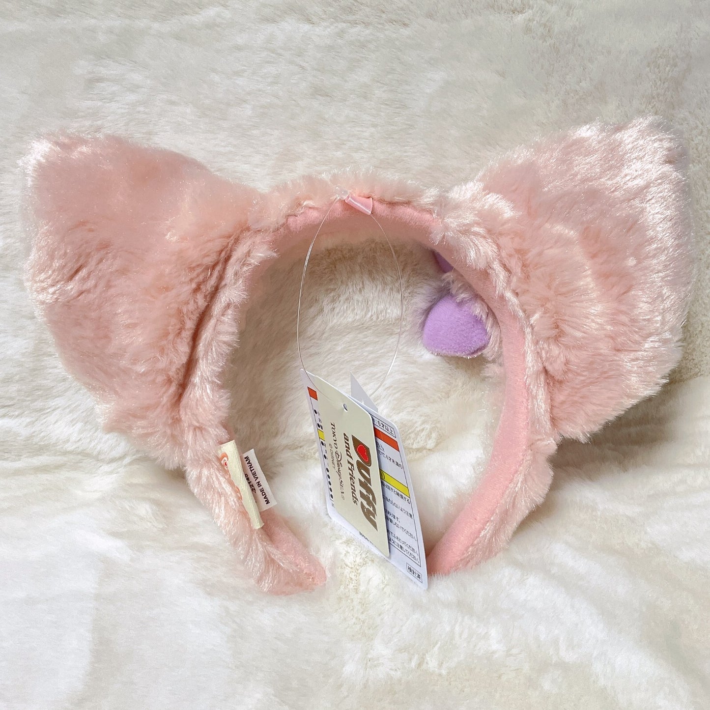 Japan Tokyo Disney Sea Resort Duffy New friend's Lina Bell Ears Head Bund