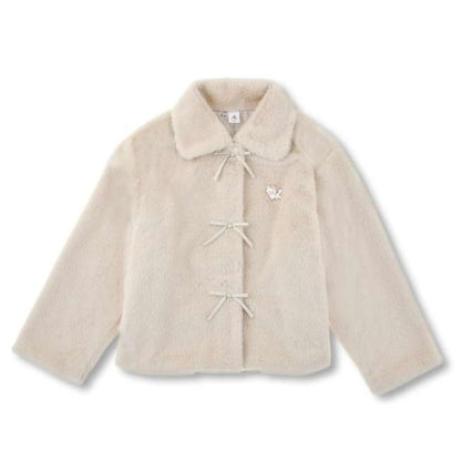 Japan Tokyo Disney Store Marie Blouson with Brooch Beige ARISTOCATS 55TH