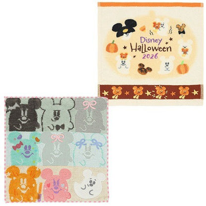 Japan Tokyo Disney Resort Pumpkin lantern Ghost Mini Towel Set Halloween 2026