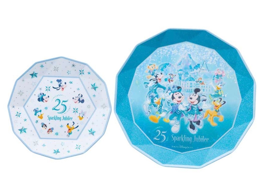 Japan Tokyo Disney Resort Sea 25th Souvenir Sparkling Jubilee Special Plate