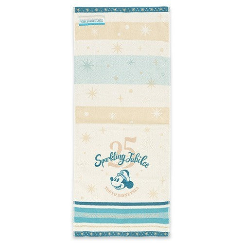Japan Tokyo Disney Resort Sea 25th Sparkling Jubilee Face Towel
