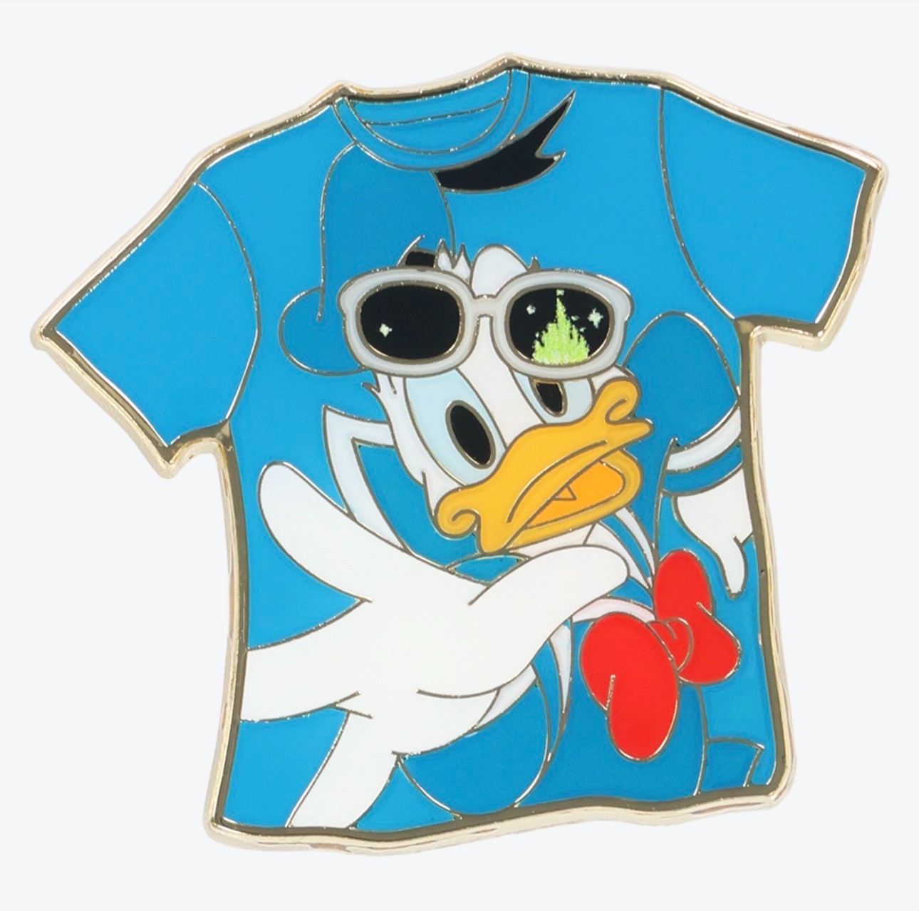 Japan Tokyo Disney Resort T-shirt Pin badge Collection Complete Sets (Set of 5)