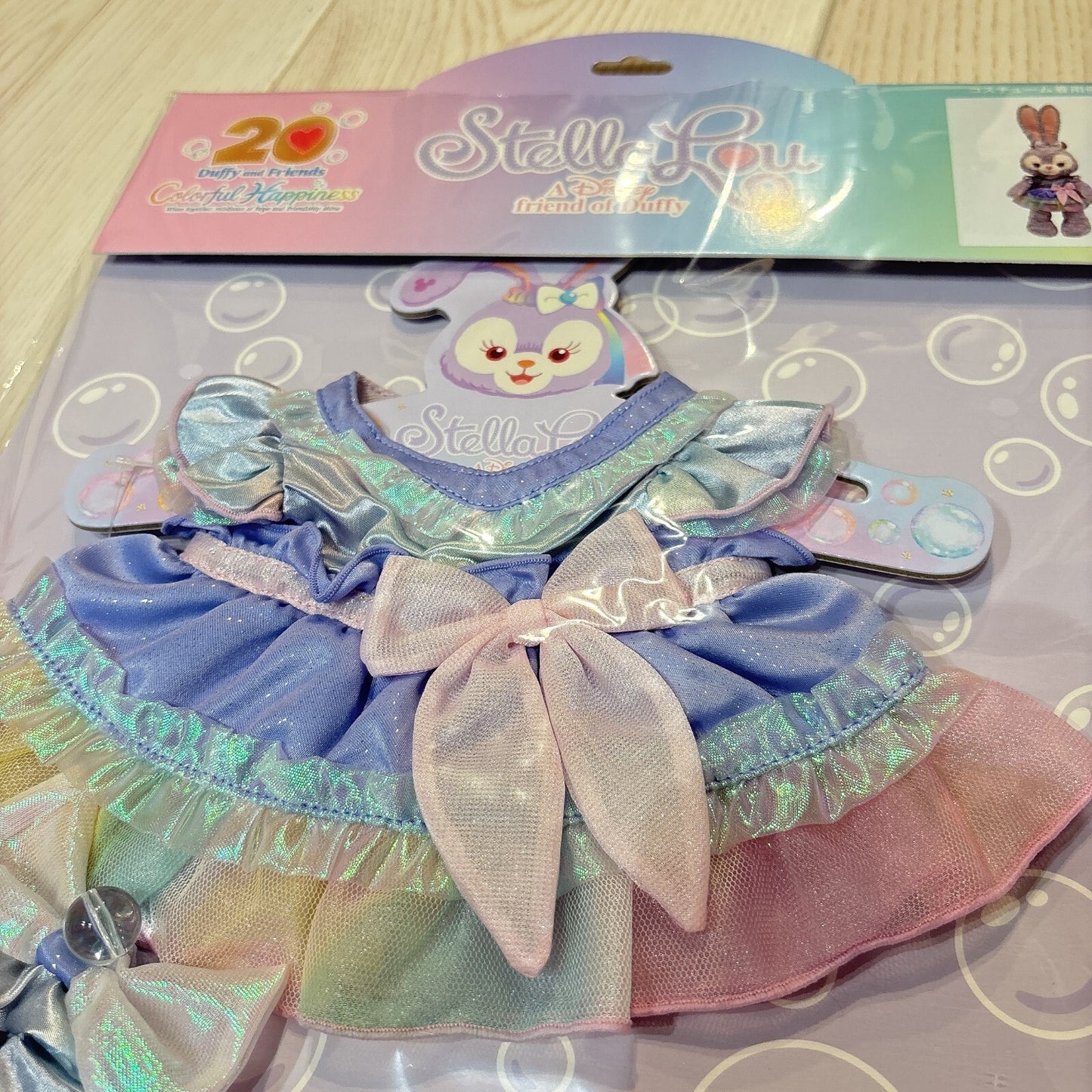 Japan Tokyo Disney Resort StellaLou Costume Plush Toy Duffy & Friends 20th