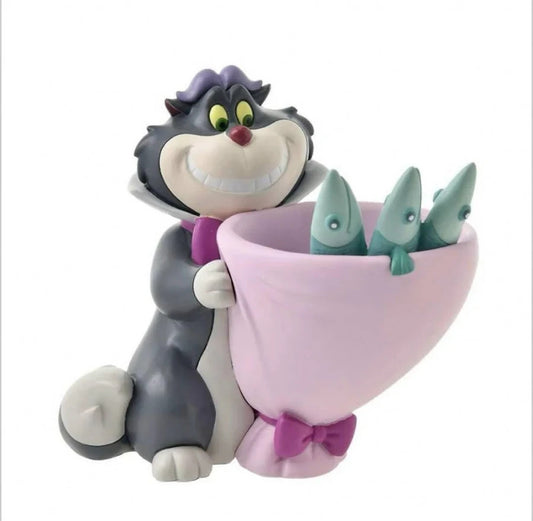 Japan Tokyo Disney Store Lucifer Makeup Brush Stand Figure