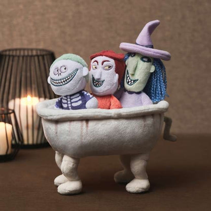 Japan Tokyo Disney Store Lock Shock Barrel Plush Toy stanDs Nightmare Christmas