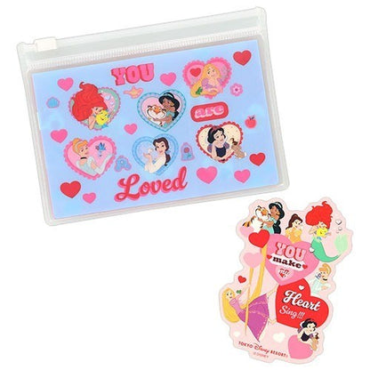 Japan Tokyo Disney Resort Princess Motif Sticker