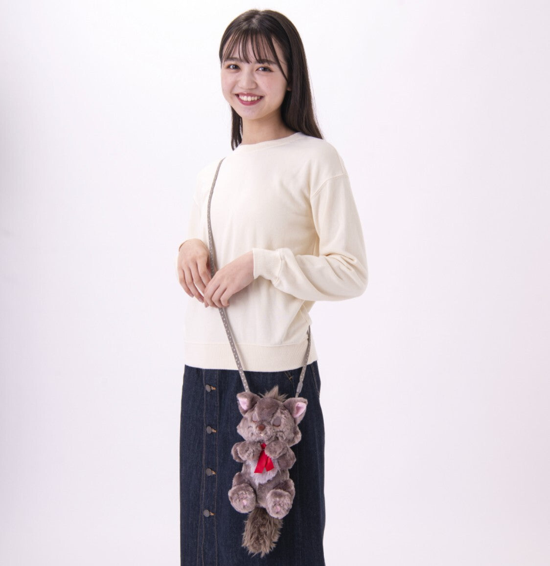Japan Tokyo Disney Resort Store The Aristocats Plush Shoulder bag 2022 Berlioz