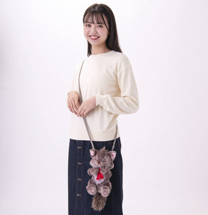 Japan Tokyo Disney Resort Store The Aristocats Plush Shoulder bag 2022 Berlioz