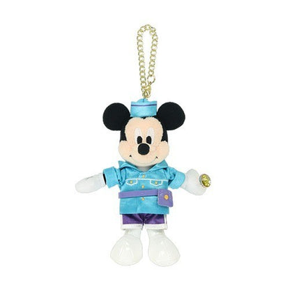 Japan Tokyo Disney Resort Mickey Mouse Plush Toy Charm Sea 25th Port Discovery
