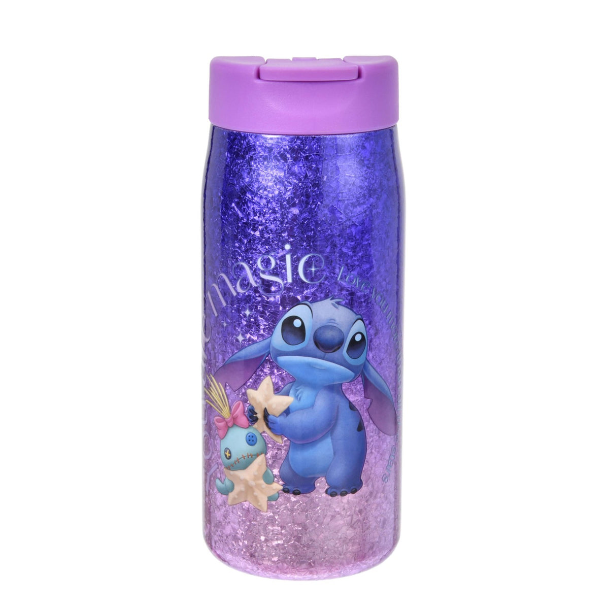 Japan Tokyo Disney Store Stitch & Scrump Stainless Steel Tumbler Day Collection