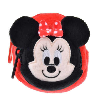 Japan Tokyo Disney Store For UniBEARsity Plush Keychain Backpack Minnie Mouse