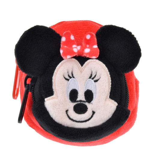 Japan Tokyo Disney Store For UniBEARsity Plush Keychain Backpack Minnie Mouse