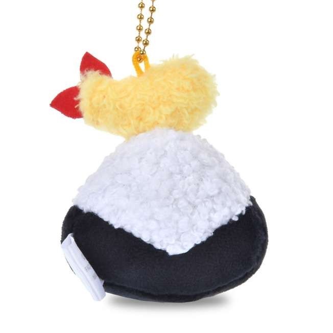Japan Tokyo Disney Store Baymax Plush Toy Keychain Shrimp Tempura Rice Ball