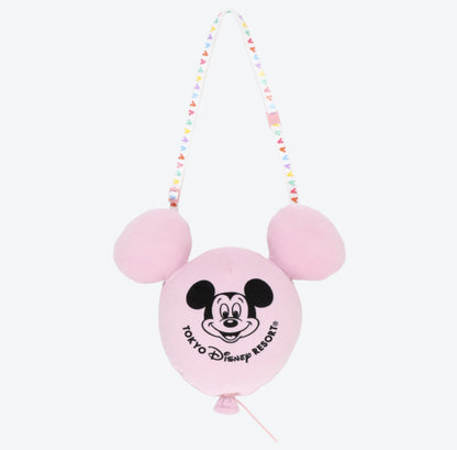 Japan Tokyo Disney Resort Mickey Balloon Shoulder Bag Pink