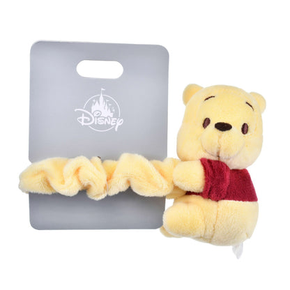Japan Tokyo Disney Store Winnie the Pooh Scrunchie Huggable Plush Toy Style