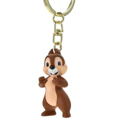 Japan Tokyo Disney Store Chip Keychain Basic 3D Keychain Fes Chip & Dale