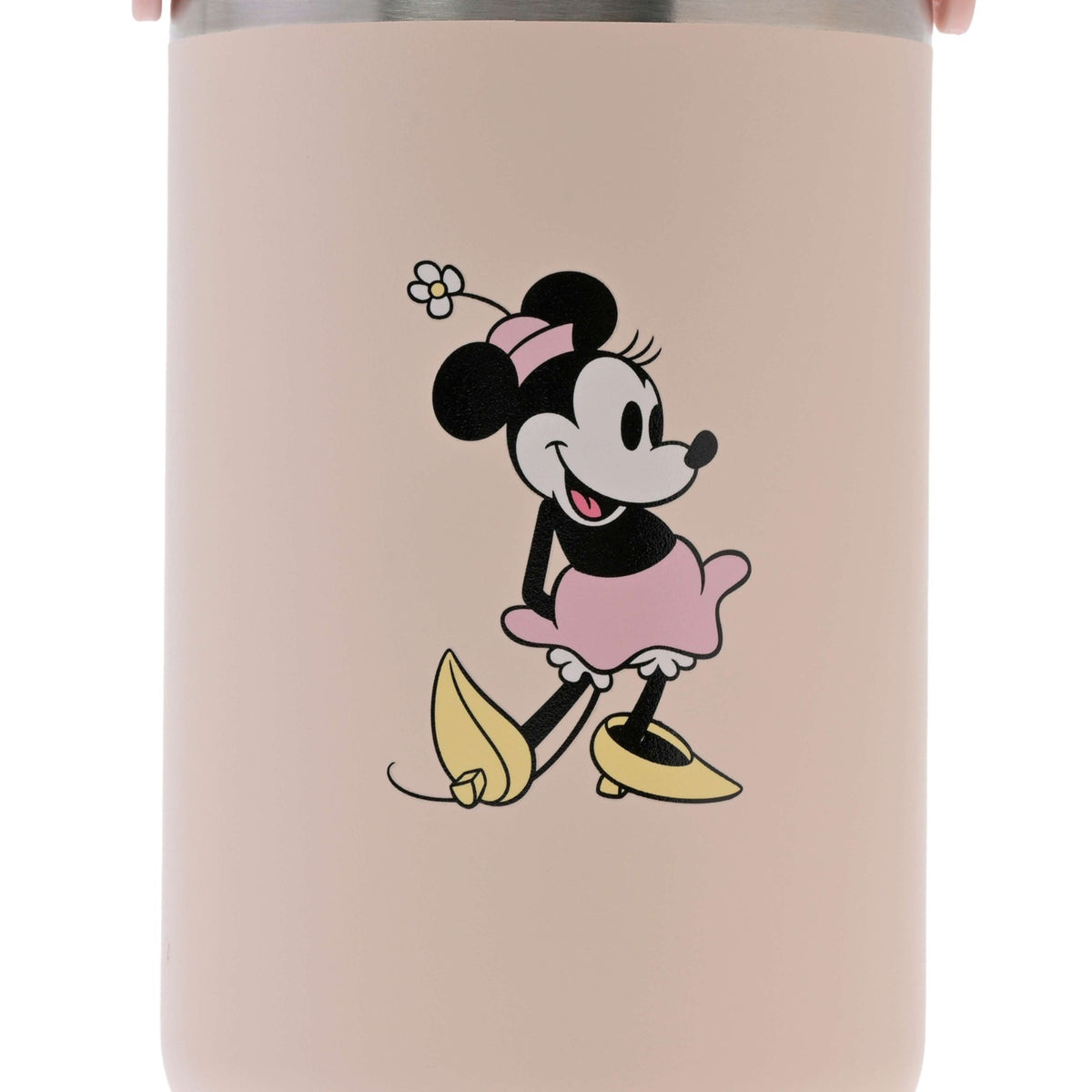 Japan Tokyo Disney Store Minnie Stainless Steel Tumbler Standing Pose Drinkware