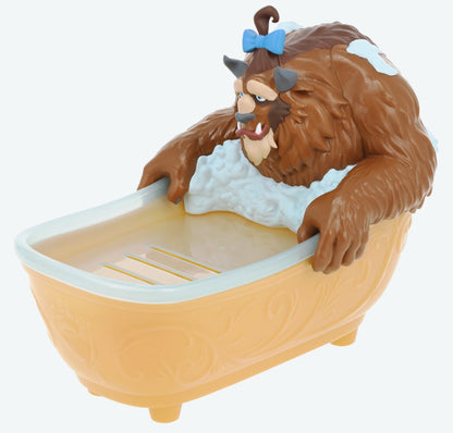 Japan Tokyo Disney Resort Soap Tray Beauty and the Beast Figure Bath