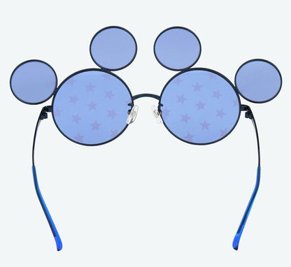Japan Tokyo Disney Resort Fashion Sun Glasses Mickey STAR Blue