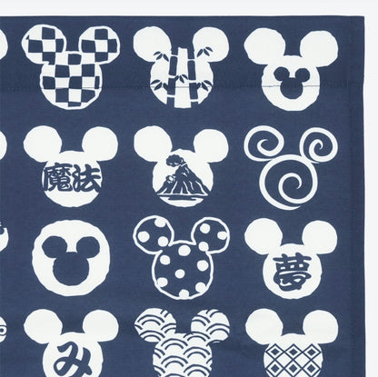 Japan Tokyo Disney Resort Mickey Minnie Noren Traditional Japanese Curtain 2026