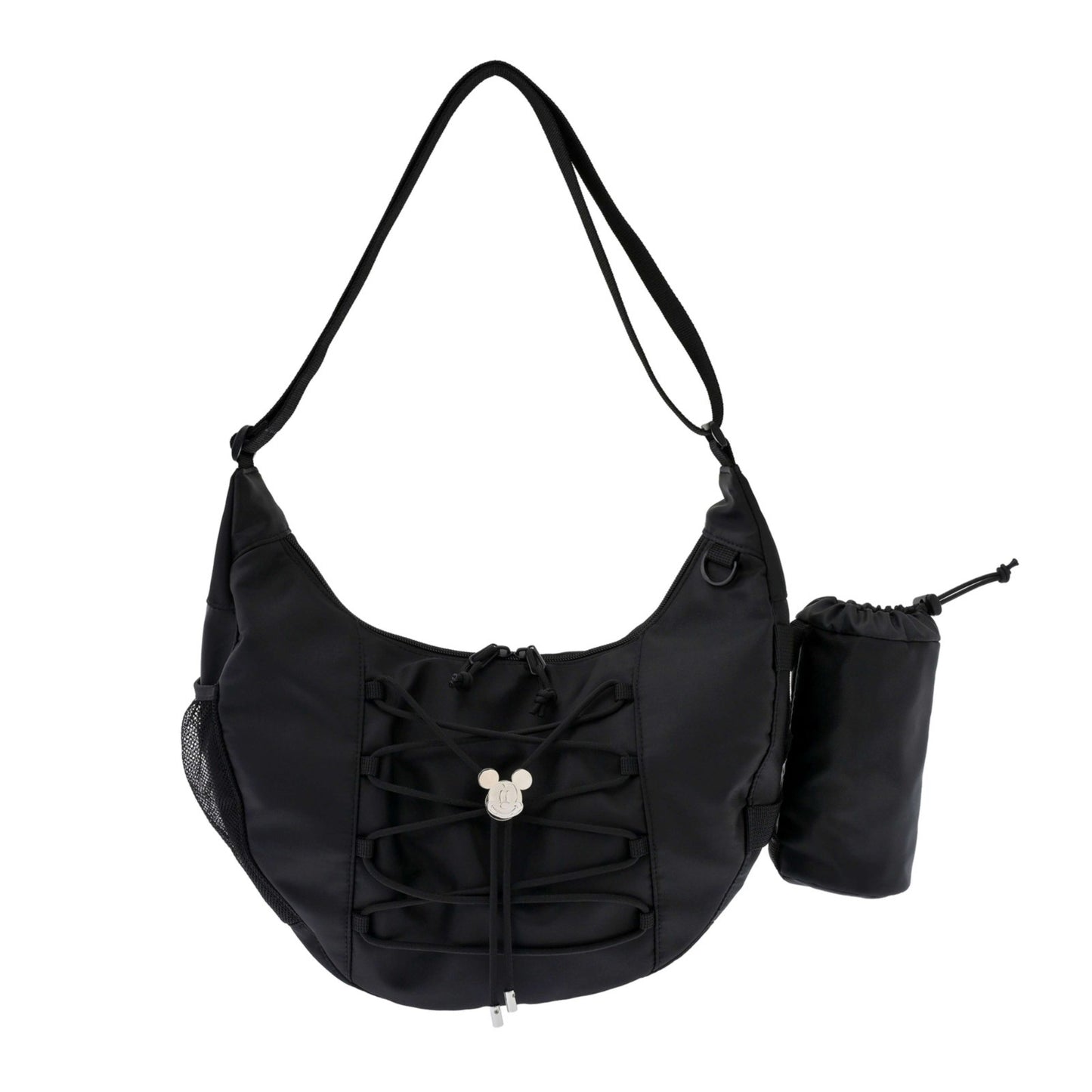 Japan Tokyo Disney Store Mickey Mouse Shoulder Bag with Bottle Cover Face Casual